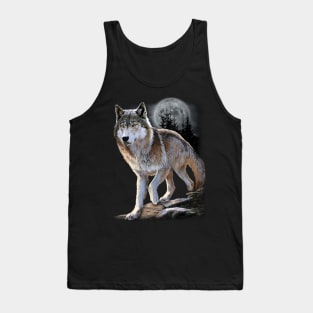 Hunting Alpha Wolf Tank Top